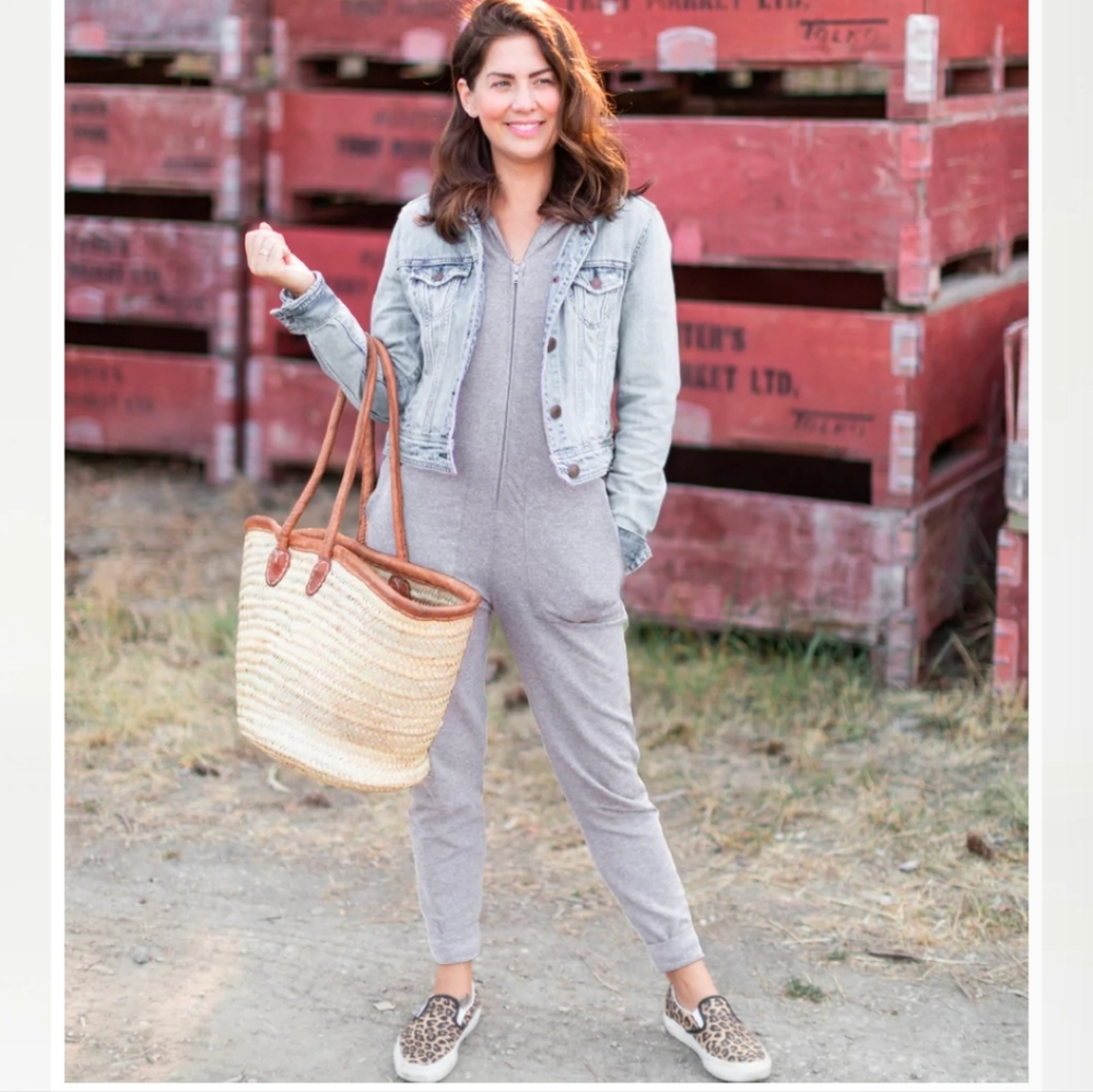 Smash + Tess Gray Jumpsuit